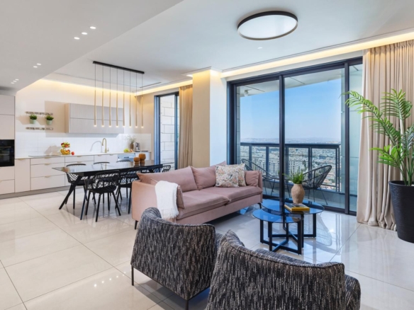 Luxury Apartment for Sale in J Tower, Jerusalem | 4 Bedroom